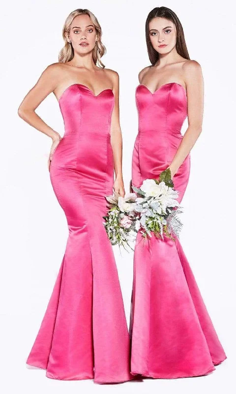 Party Dresses with Beaded Floral Wreath on the Bodice and Tulle Skirt for Ladies' Delicate and Festive LookCinderella Divine - 8792 Strapless Sweetheart Satin Trumpet Gown Party Dresses with Beaded Floral Wreath on the Bodice and Tulle Skirt for Ladies' Delicate and Festive LookCinderella Divine - 8792 Strapless Sweetheart Satin Trumpet Gown