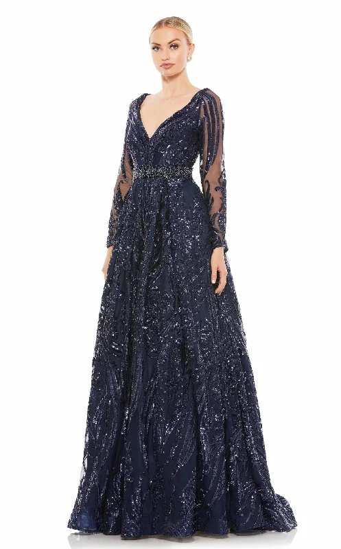 Party Dresses with High Low Sheer Skirt and Embroidered Birds for Ladies' Nature Inspired and Dramatic LookMac Duggal 67113 Dress Party Dresses with High Low Sheer Skirt and Embroidered Birds for Ladies' Nature Inspired and Dramatic LookMac Duggal 67113 Dress