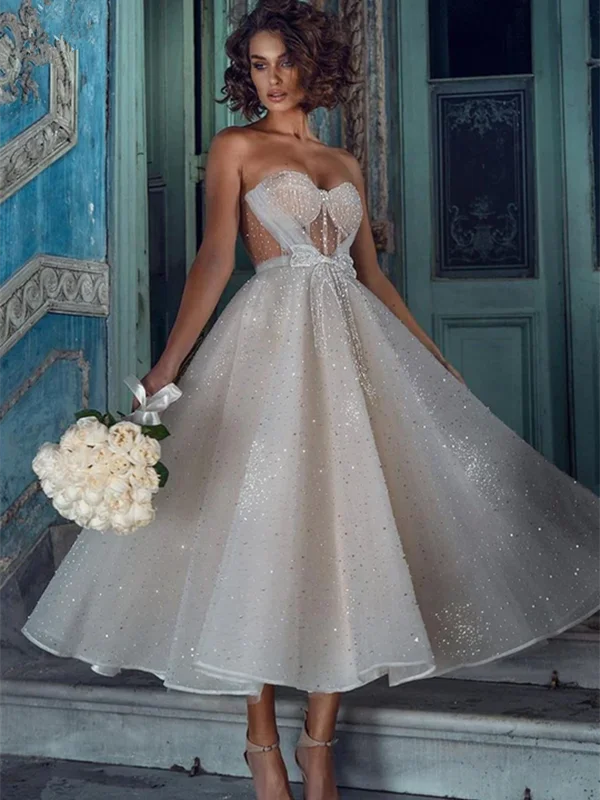 Party Dresses with Sequined Hearts and Satin and Lace Combination for Ladies' Valentine's Day Party RomanceSweetheart Tea Length Prom Dresses, 2024Fashion Sequins Prom Dresses, A-line Girl Evening Dresses, Newest Prom Dresses Party Dresses with Sequined Hearts and Satin and Lace Combination for Ladies' Valentine's Day Party RomanceSweetheart Tea Length Prom Dresses, 2024Fashion Sequins Prom Dresses, A-line Girl Evening Dresses, Newest Prom Dresses