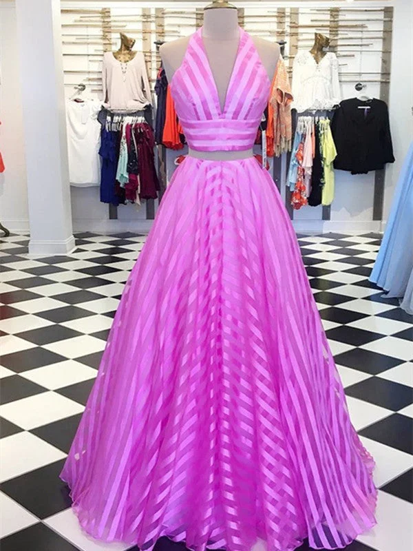 Party Dresses with Embroidered Stars and Sequined Dots and Sheer Sleeve for Ladies' Celestial and Elegant LookUnique Two Pieces Stripes Long A-Line Prom Dress 2019 New Dress Party Dresses with Embroidered Stars and Sequined Dots and Sheer Sleeve for Ladies' Celestial and Elegant LookUnique Two Pieces Stripes Long A-Line Prom Dress 2019 New Dress