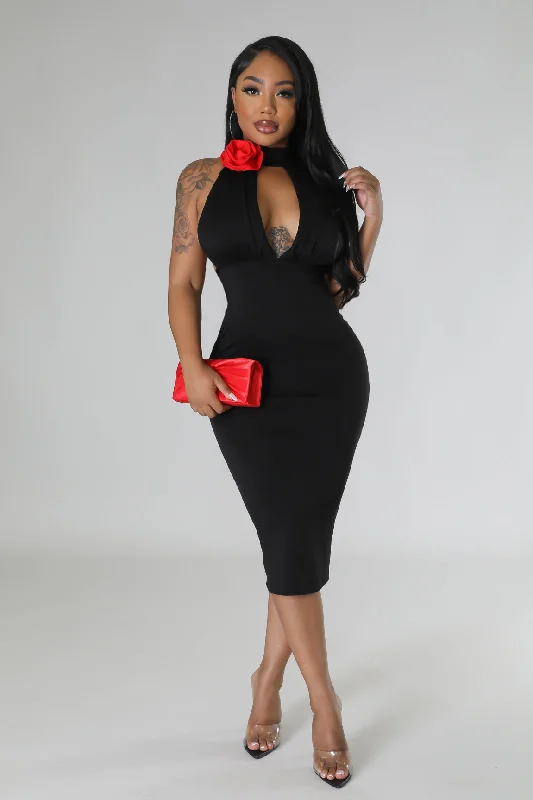 Midi dress for casual outings like hanging out with friendsAmore Mio Dress