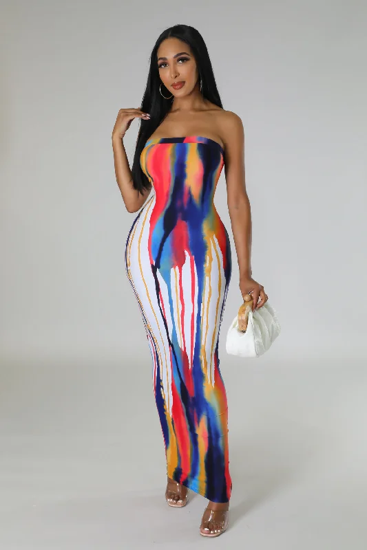 Midi dress for a barbecue with friends and familyAnaya Babe Dress I