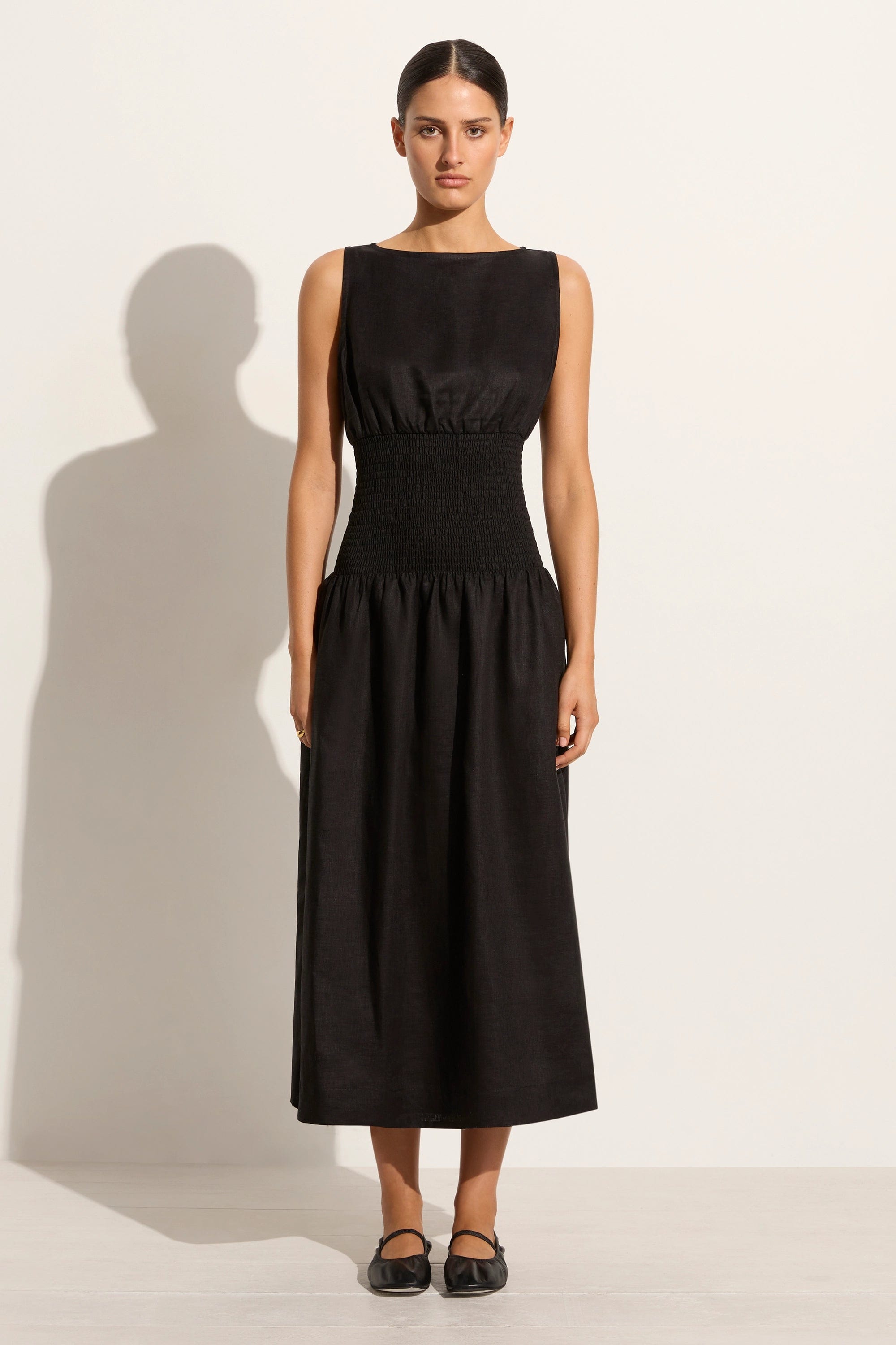 Knee - length midi dress for a versatile and appropriate lengthLa Canella Midi Dress Black - Final Sale