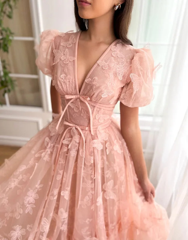 Midi dress for outdoor adventures such as hiking and campingRosette Papillon Midi Dress