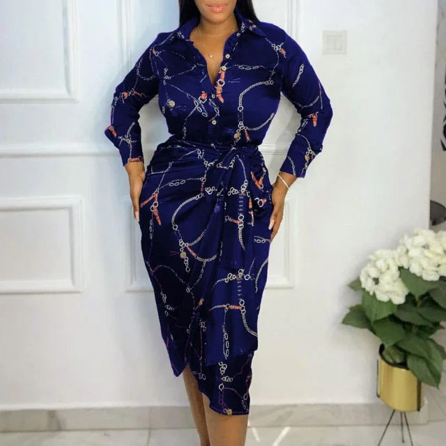 Knee - length midi dress for a versatile and appropriate lengthAmy Fashion - Green Elegant Plus Size Dresses